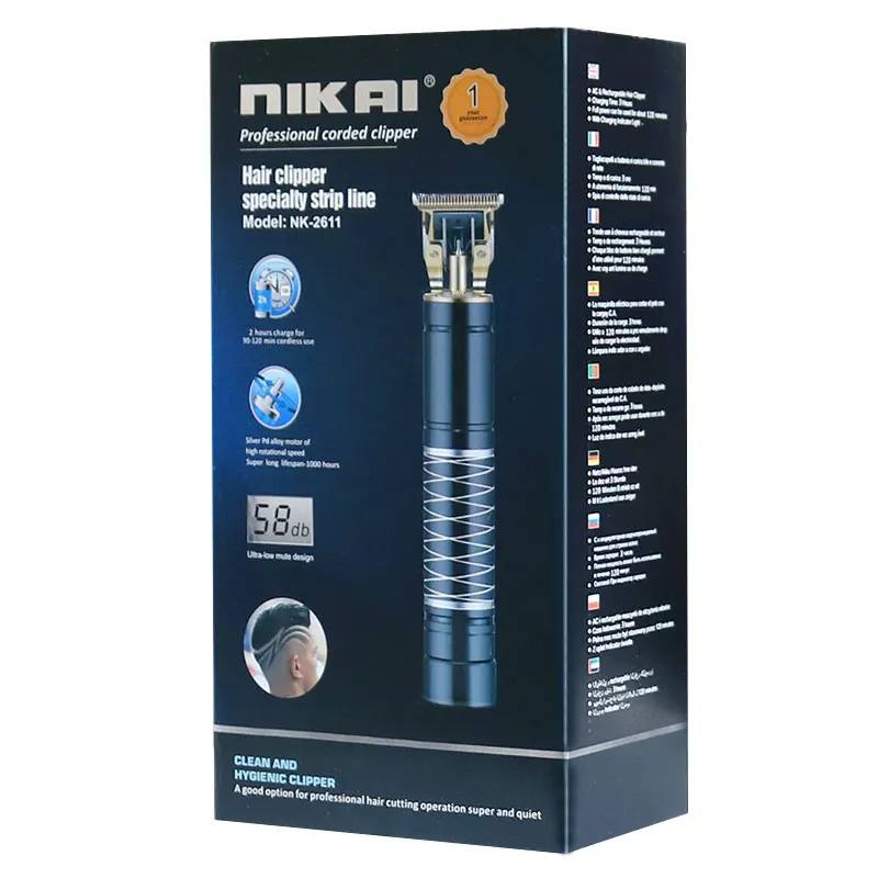 Профессиональная парикмахерская Беспроводная Машинка для стрижки волос