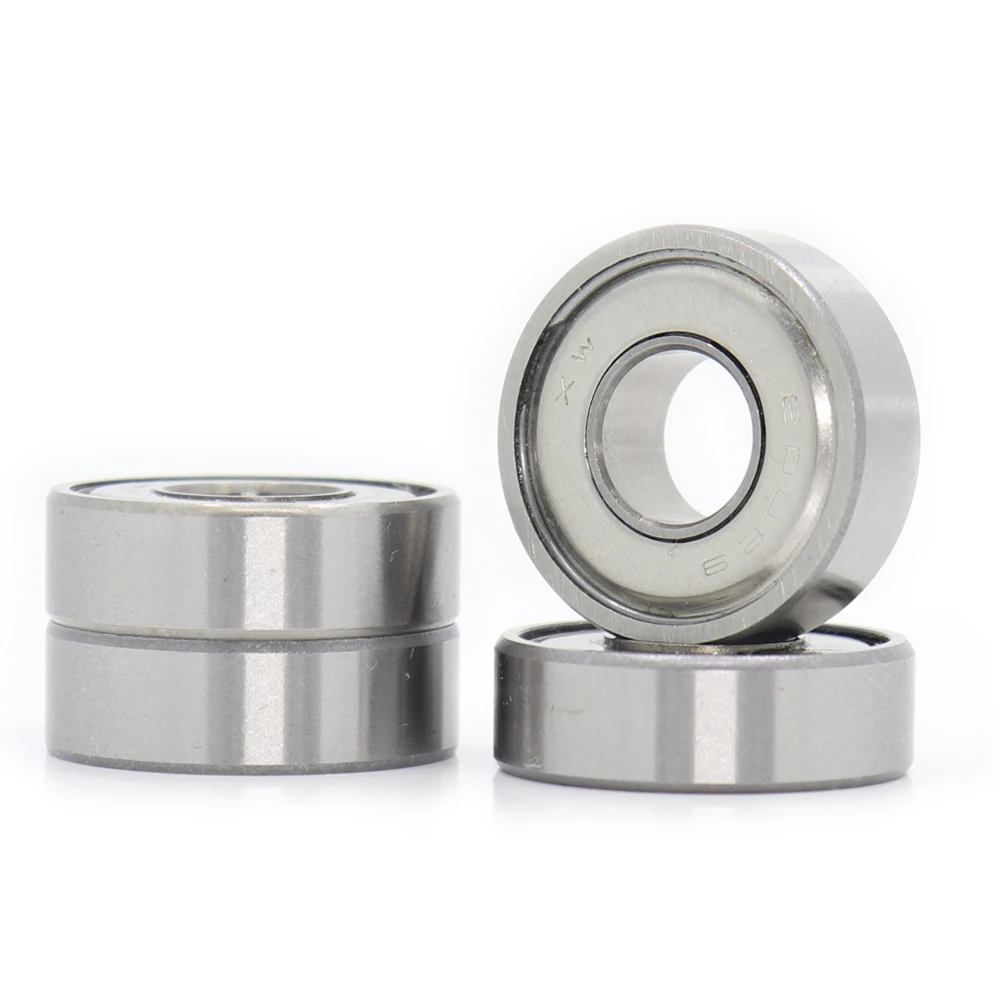 Подшипник 608/9ZZ 9*22*7 мм (4 шт.) ABEC 1 миниатюрный 608 9 ZZ 609X1 шарикоподшипник 608/9