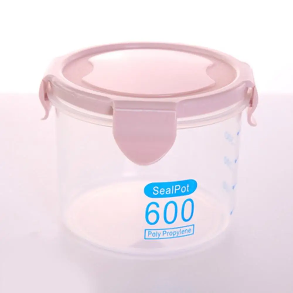 Круглая прозрачная герметичная стеклянная банка запечатанные банки кухонная