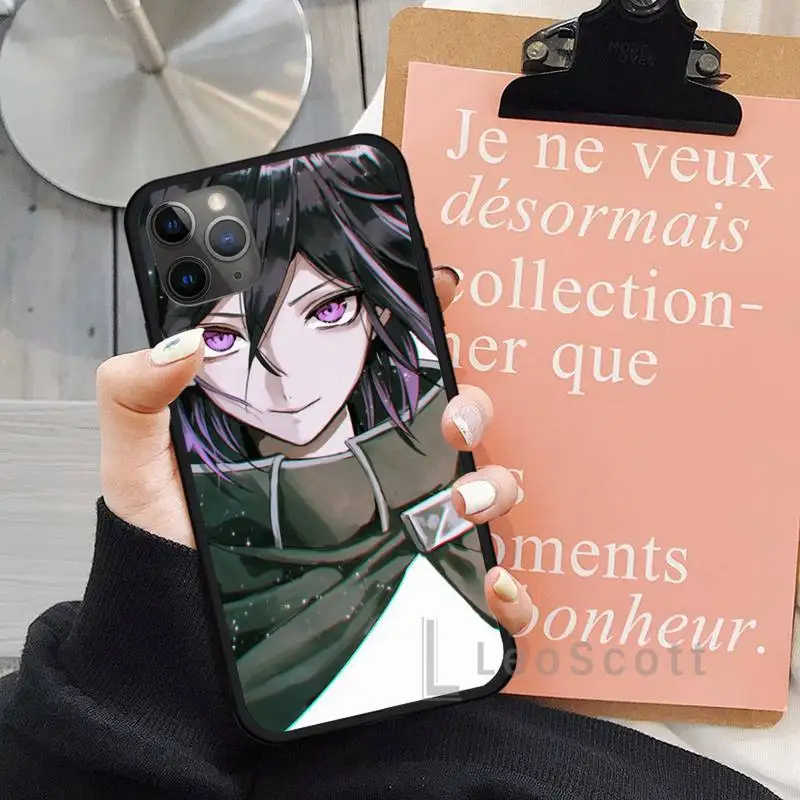 

Kokichi Ouma Girl anime Phone Case for iPhone 11 12 mini pro XS MAX 8 7 6 6S Plus X 5S SE 2020 XR