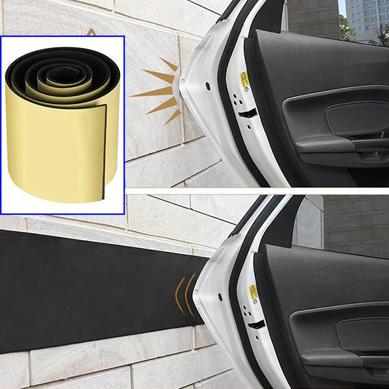 

250x20cm Car Door Protector Garage Rubber Wall Door Surface Artifact Protection Safety Guard Bumper Sticker Automotive Goods