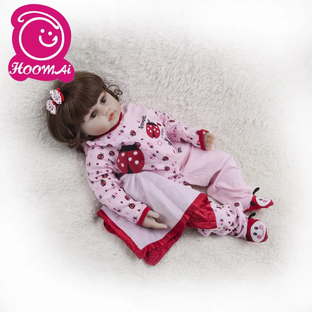 60 см Силиконовая виниловая кукла для новорожденных игрушки девочек принцесса