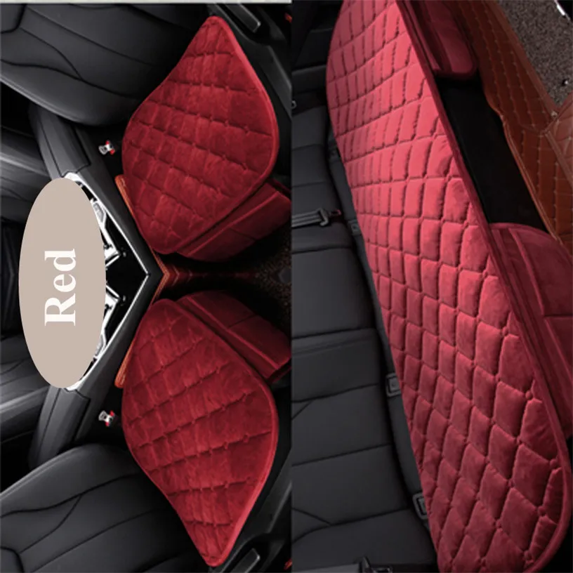 Чехол на сиденье автомобиля Зимняя Теплая Бархатная подушка универсальная