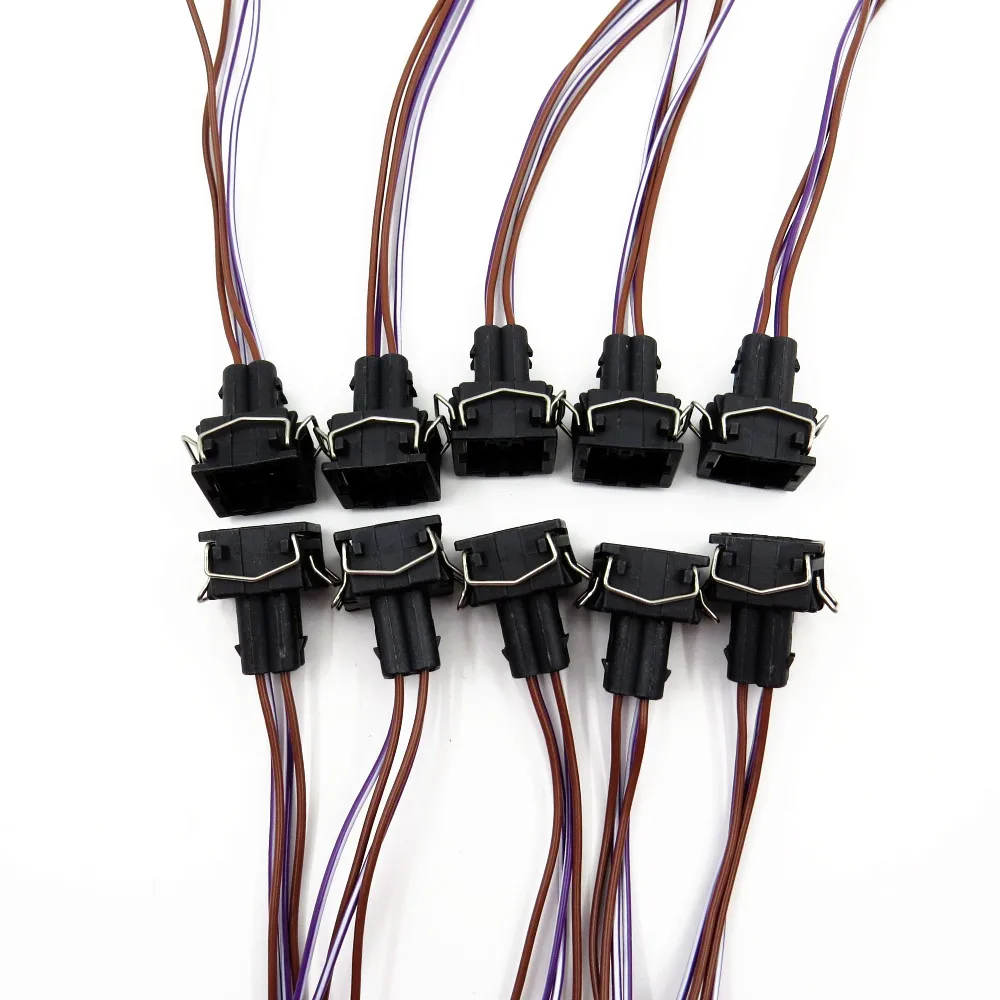 

COSTLYSEED Qty 10 Car Air Conditioning Pressure Switch Plug for Passat B5 A4 A6 S4 S8 357 919 754 8D0 959 482 B 8D0 959 482A