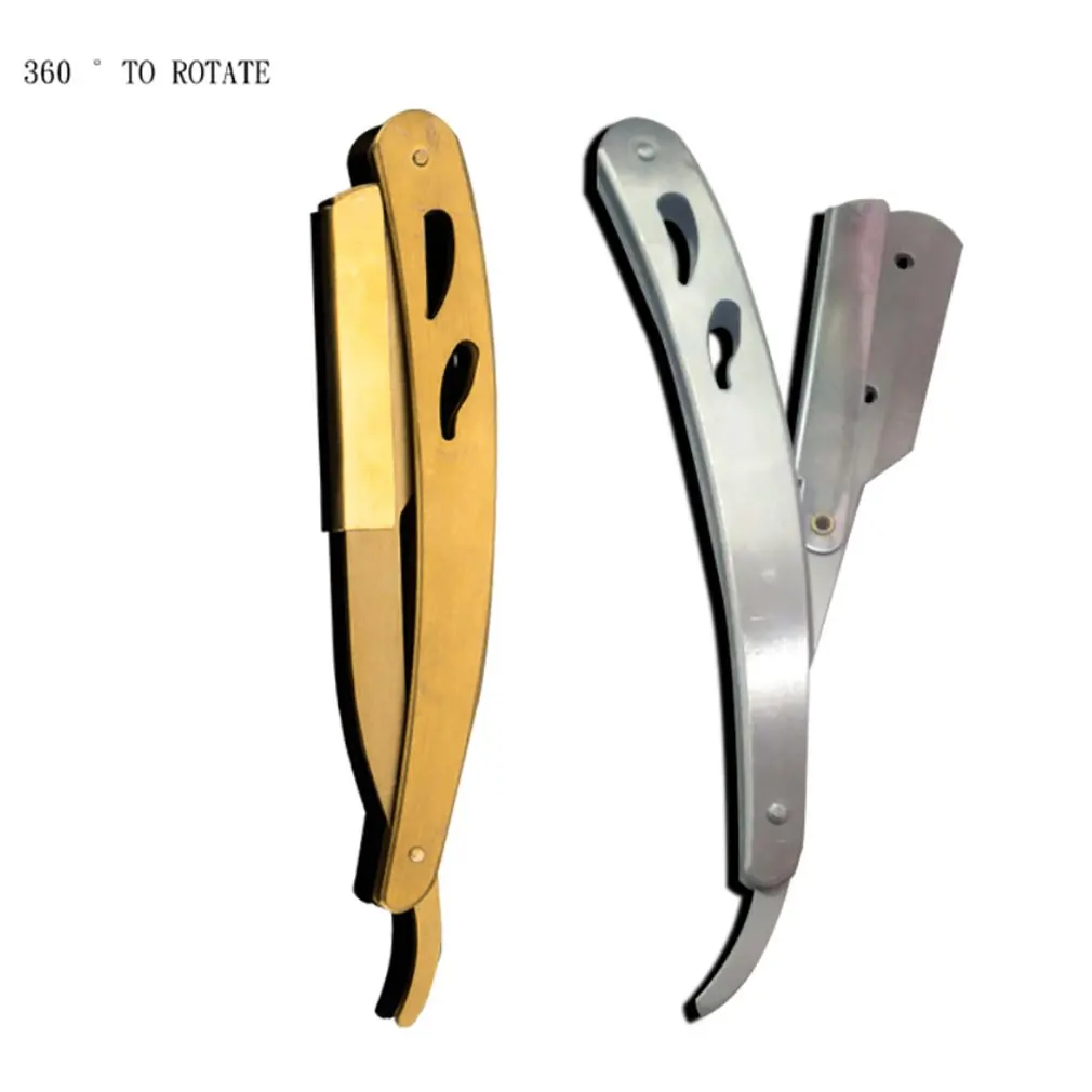 Безопасная поворотная рама бритвы Усы Борода для удаления волос Бритва чехол