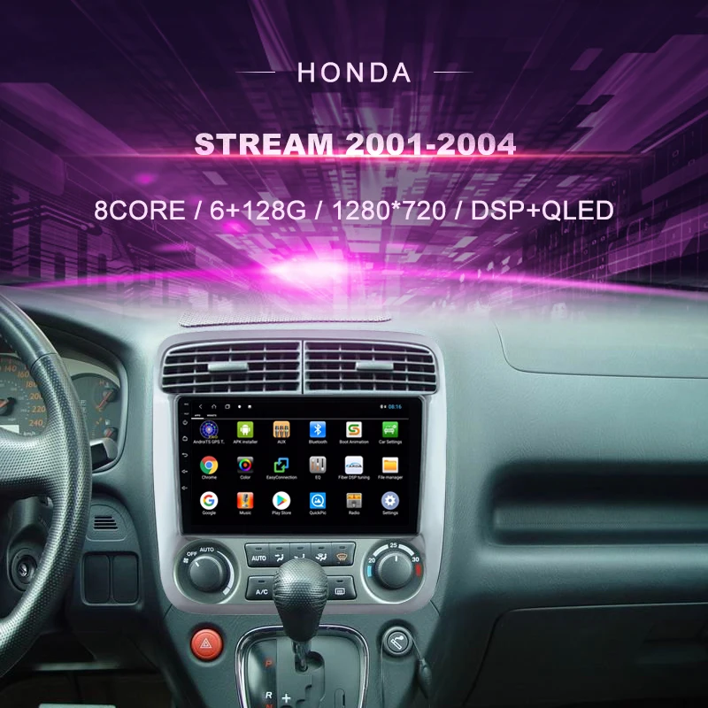

Android Car DVD For Honda STREAM (2001-2004) Car Radio Multimedia Video Player Navigation GPS Android 10.0 Double DIn