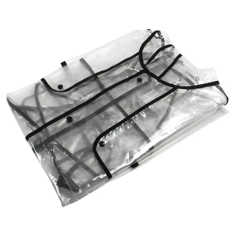 Новый Модный женский прозрачный дождевик EVA непромокаемый для путешествий