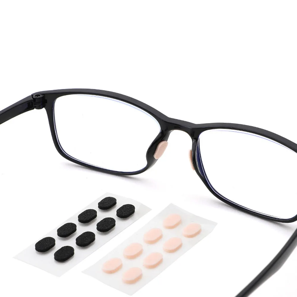 

1pcs=4pair Unisex Soft Foam Nose Pad Self Adhesive Anti-slip Eyeglass Sunglasses Nose Pads For Men Women Eyewear Accessories