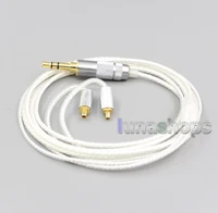 ln006623 2 5mm 4 4mm 3 5mm hi res silver plated 7n occ earphone cable for dunu t5 titan 3 t3 increase length mmcx