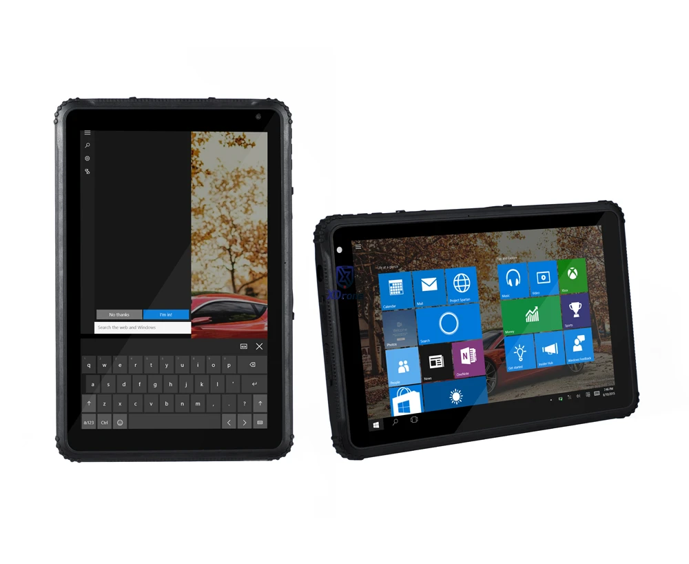 Прочный планшет Kcosit K18H Windows 10 Pro сенсорный планшетный ПК на Android 1 " тонкий