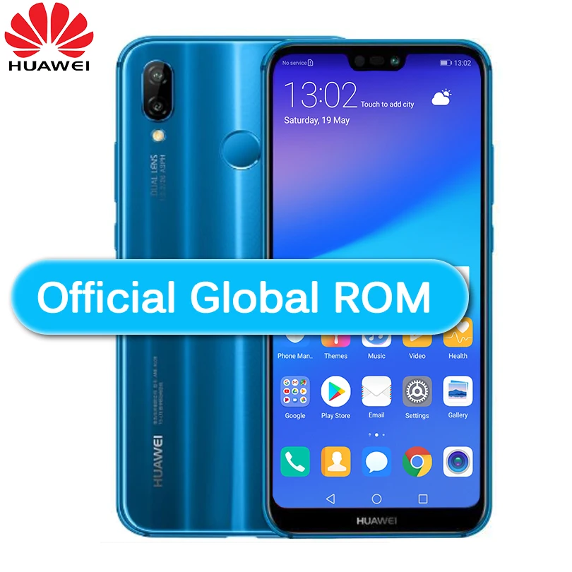 Сотовый телефон Huawei P20 Lite Nova 3E глобальная прошивка 4G LTE сканер лица экран 5 84 дюйма