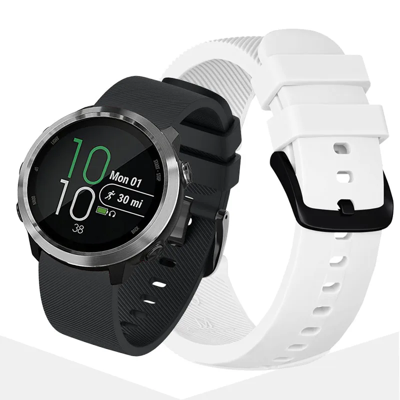 Сменный силиконовый ремешок для часов Garmin Vivoactive 3 сменный Браслет Samsung Gear Sport