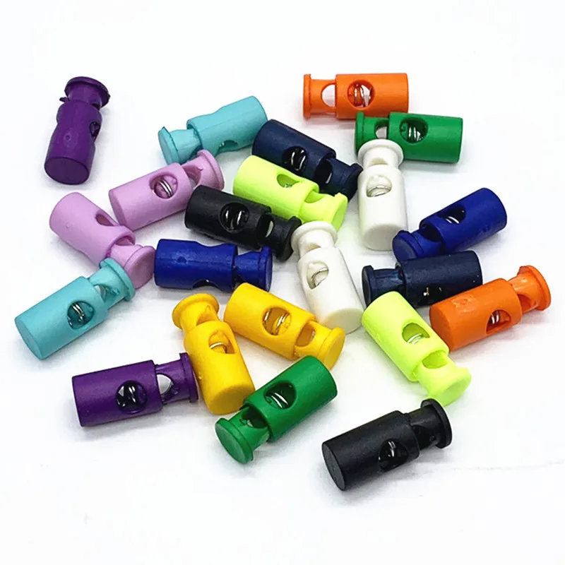 50 шт. Высококачественная пластиковая пробка с одним отверстием затягивающие