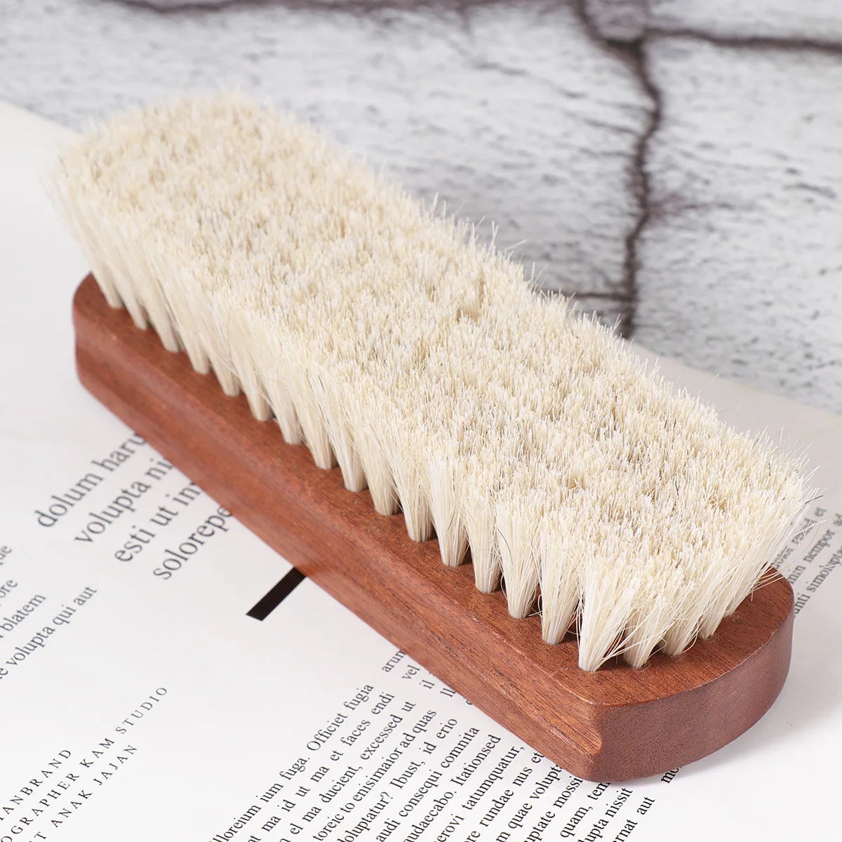 Многофункциональные кисти для обуви конский волос полировка щеток Чистка Обуви