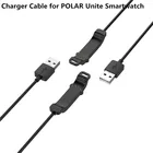 4-контактный 1 м USB Зарядное устройство кабель для Полар-флиса объединить Smartwatch зарядный шнур USB Мощность Зарядное устройство кабели аварийная защита для Полар-флиса