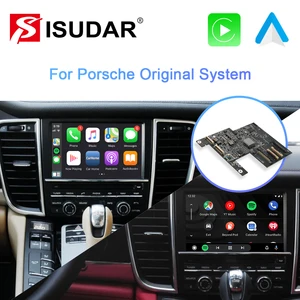 ISUDAR Carplay Module For Porsche/Panamera/Cayenne/Macan/Cayman/Boxster 911 718 PCM 3.1 Android Auto AI Box Version 2 Multimedia