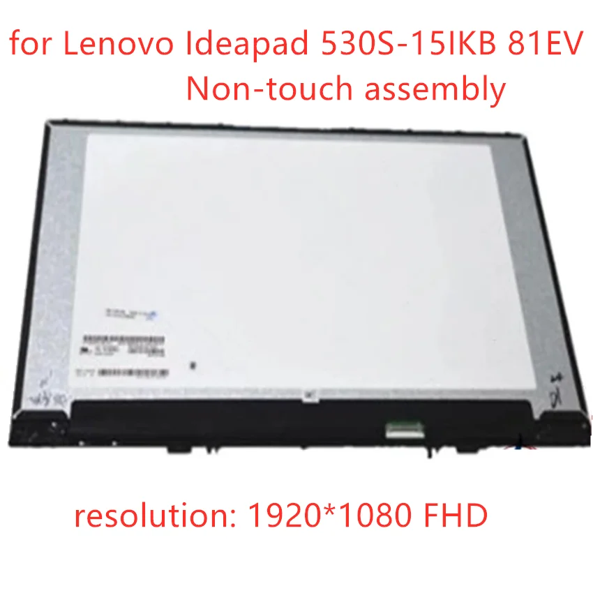 Оригинальный ЖК дисплей 15 6 дюйма Full FHD IPS с передним стеклом в сборе 5D10R06098 для Lenovo