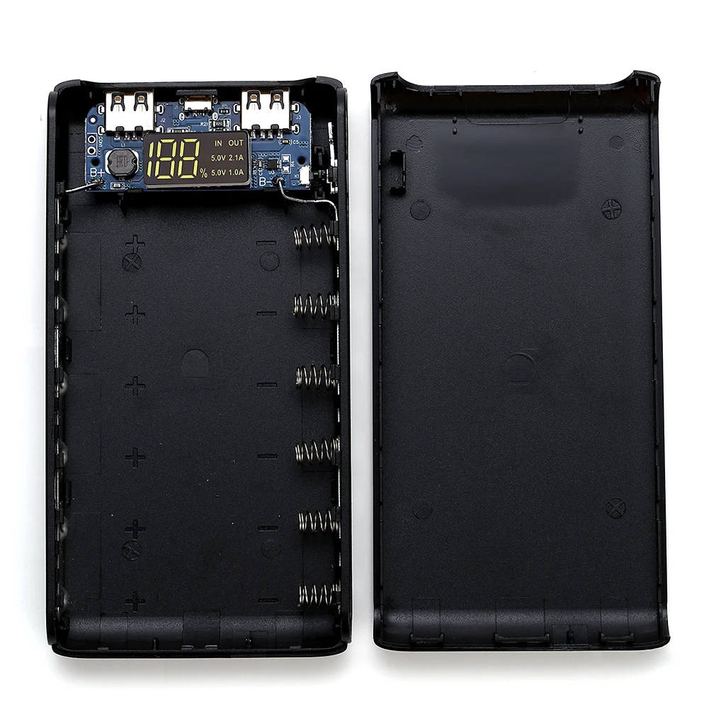 Чехол для портативного зарядного устройства 6 секций универсальный внешний