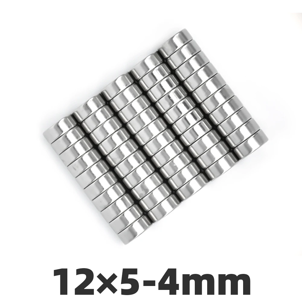 AI DIY 20/50/100 шт 12x5 мм отверстие 4 супер сильные круглые с углублением редкоземельный
