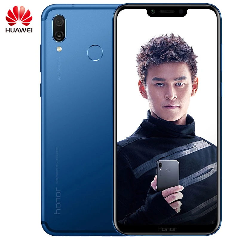 HONOR Play мобильный телефон 6,3 дюймов Kirin 970 Восьмиядерный Android 8,1 2340x1080 быстрое зарядное устройство 9 В/2 А