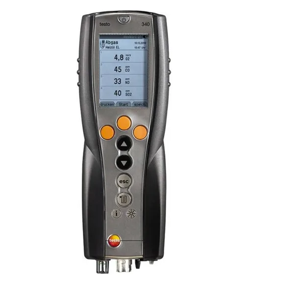 

Топ-Производитель Testo 340, простой в использовании газоанализатор канавки