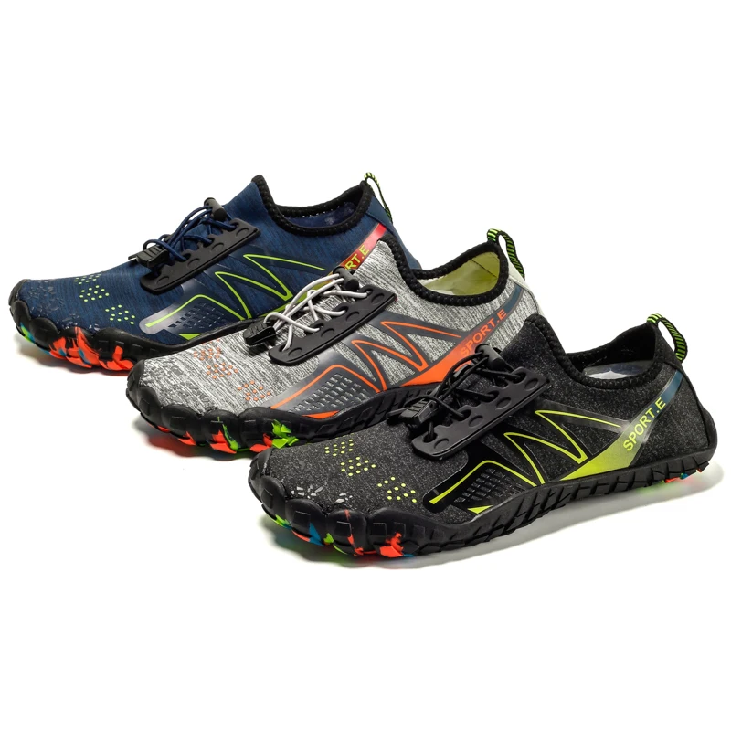 Treking Shoes Hiking Shoes Woman Man Shockproof Quick Dry Upstream Water Outdoor Sports Comfortable Climbing Sneakers Aqua Soft