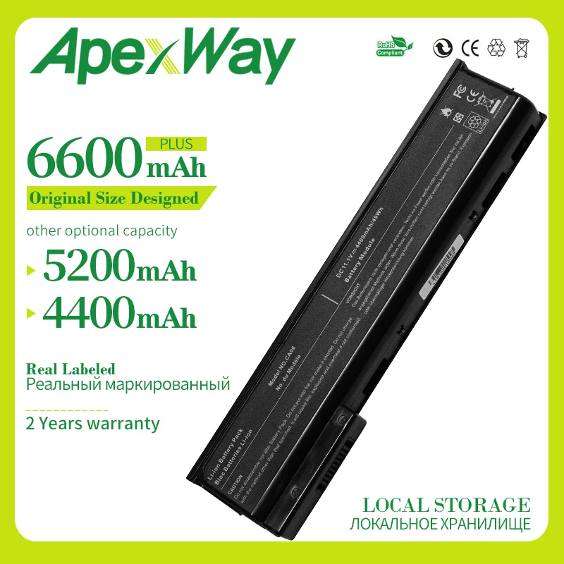 Аккумулятор Apexway для ноутбука HP ProBook 650 CA06 640 645 655 G1 G0 CA09 CA06XL|Аккумуляторы ноутбуков|