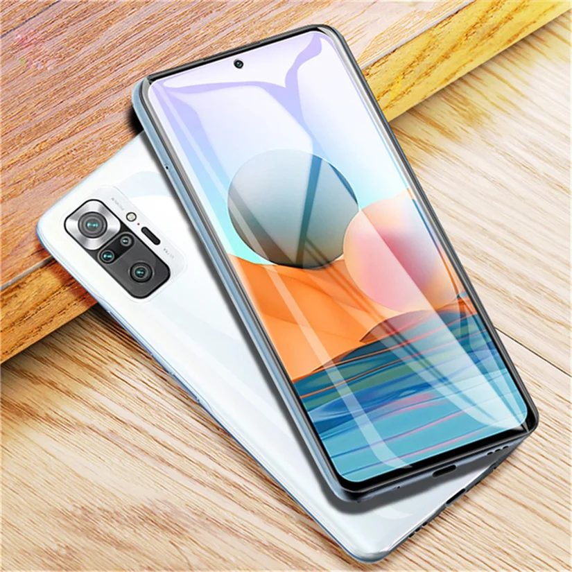 

1-10 pcs, hydrogel film for redmi note10 soft glass redmi note 10 pro xiaomi note 10s screen protector note10 pro redmi note 10