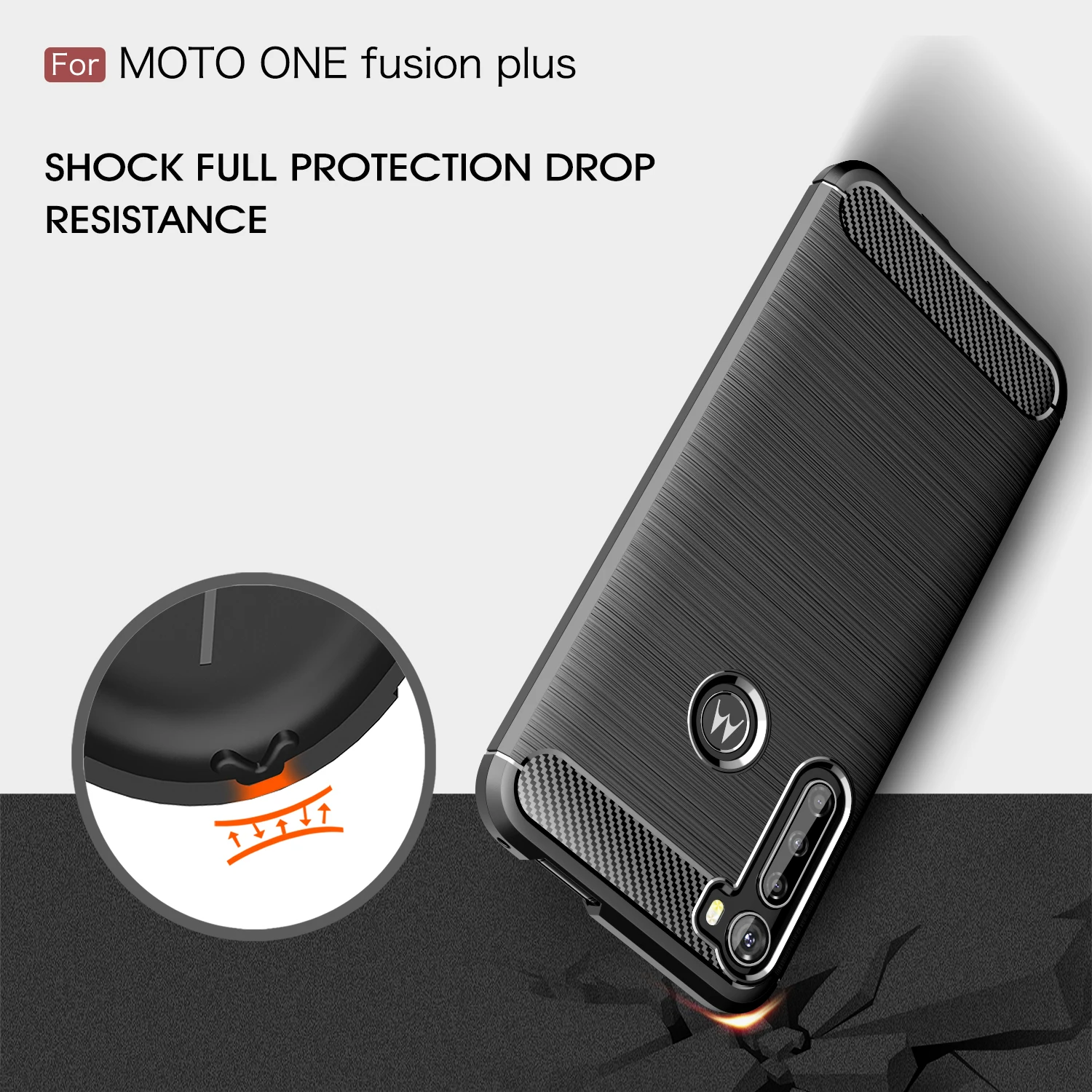 Чехол для Moto One Zoom чехол Motorola Action Macro Pro Hyper Fusion 5G Plus телефона | Мобильные телефоны и