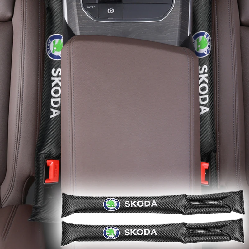 

Auto Accessories Car Seat Gap Filler Leak Proof Strip Seat Gap Plug Pad For Skoda Octavia A5 A7 RS Fabia Superb Rapid Kodiaq