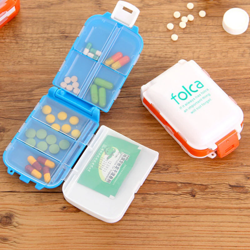 Портативный органайзер для хранения таблеток в капсулах лекарственных средств