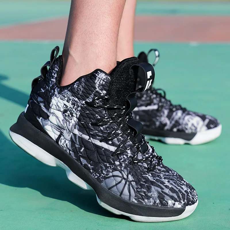 Высокие мужские баскетбольные кроссовки Jordans амортизирующие для баскетбола