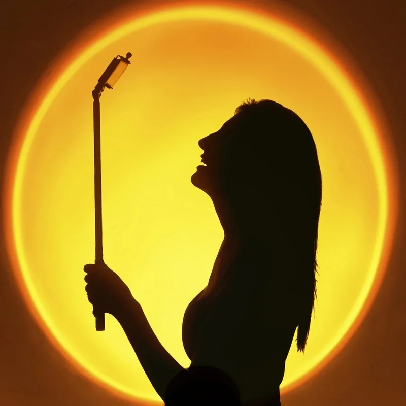 

Led sunset lamp Projection Night Light for Kids Adults Lights Room Decor