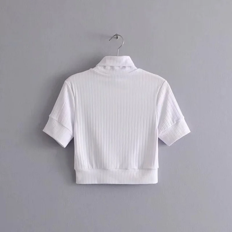 GOPLUS 2020 новейшие летние футболки с буквенным принтом водолазка футболка для леди