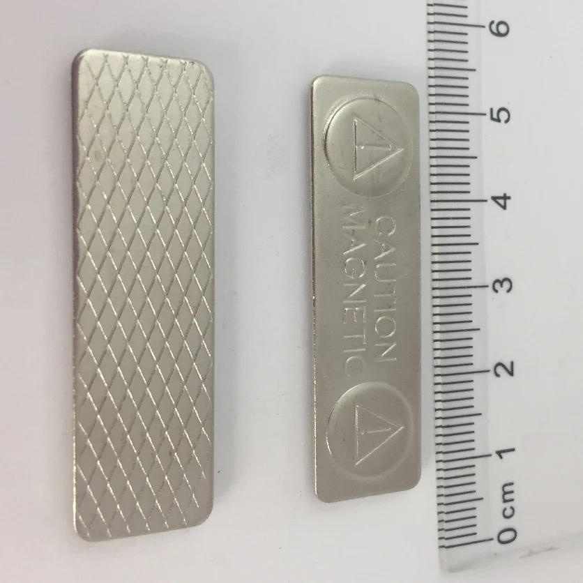 Оптовая продажа новый постоянный магнитный значок (30 шт./лот) 45x13 мм бесплатная