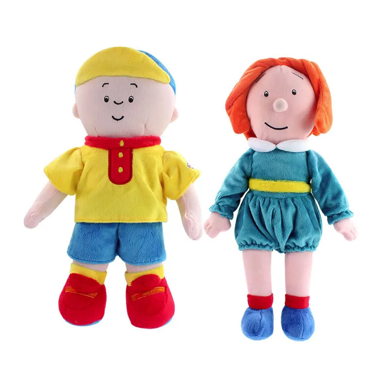 30-35cm Caillou Plush Toy Sister Rosie Mousseline Pebble Stone The Prince of Imagination Stuffed Dolls christmas Gift | Игрушки и хобби