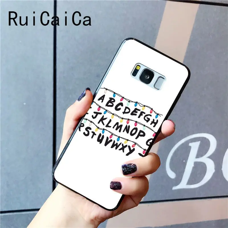 A15 Ruicaica должен оставаться, если странные вещи Coque Shell чехол для телефона samsung Galaxy S9 plus S7 edge S6 edge plus S10 S8 plus - Цвет: A15