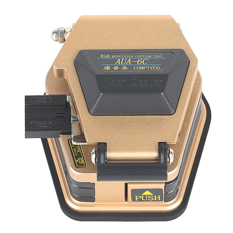 

High Precision Fiber Cleaver Optic Connector AUA-6C Optical Fiber Cleaver,Used in FTTX FTTH Send shatter-resistant bag