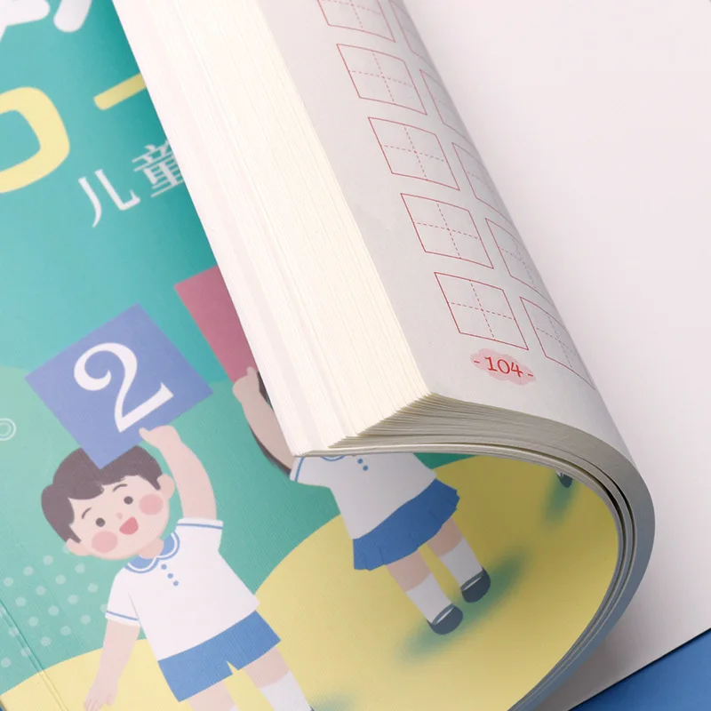 3 шт./набор Детская тетрадь на английском языке|Прописи| |