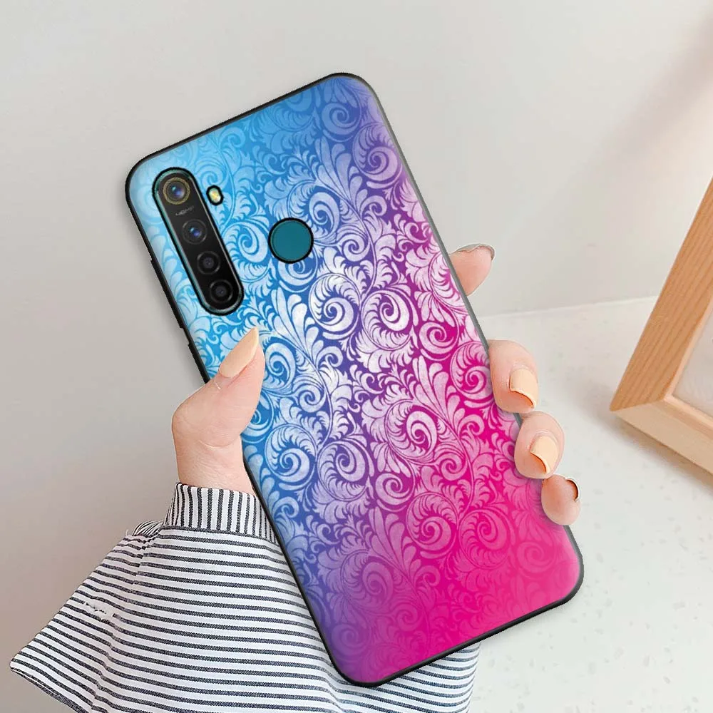 Чехол для Realme 5 Pro чехол OPPO Q Cool телефона силиконовый мягкий из ТПУ | Мобильные