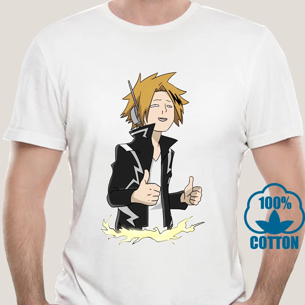 0429X как ваша жизнь идет футболка boku no hero my Академия kaminari denki аниме superpowers bolt