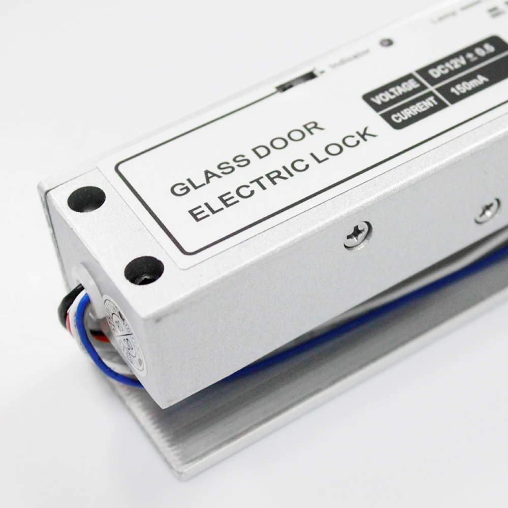 DC12V левый + правый электрический замок с засовом безопасности безрамный