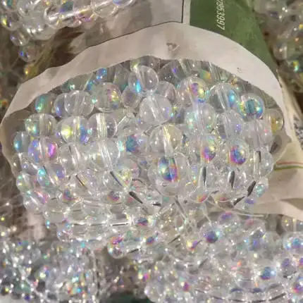 Компонент STENYA золотые шампанские круглые кристаллы чешские бусины стеклянный