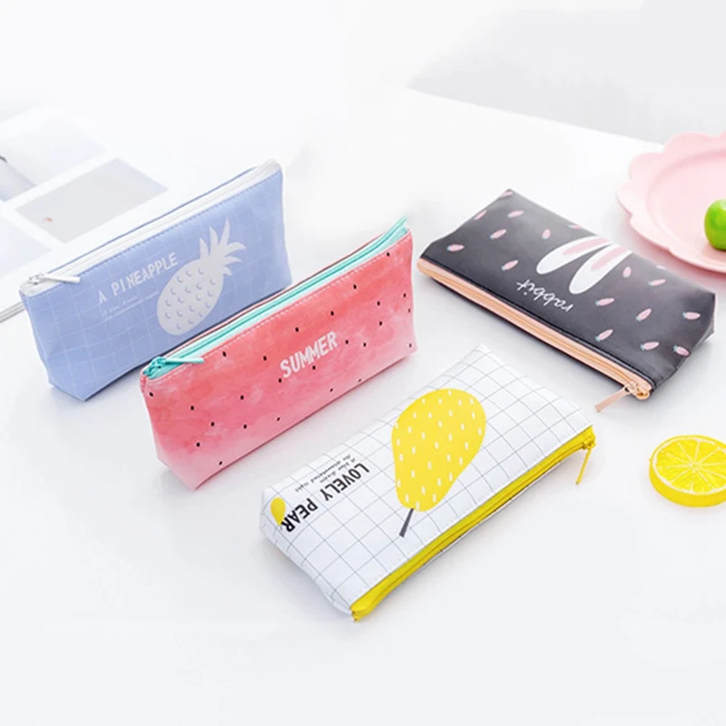 Женская креативная водонепроницаемая сумка для карандашей милая крутая летняя