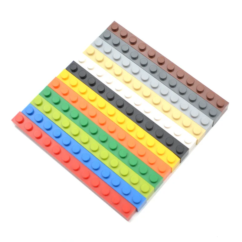 

100g/bag Bulk Parts 1x12 Thick Bricks Building Blocks Plastic Plate MOC Figure Model Assemble Educational Toys for Children 6112