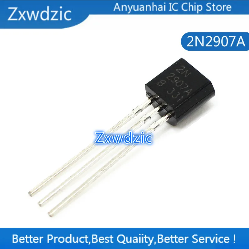 

100PCS 2N2907 TO-92 2N2907A TO92 new 2907 triode transistor