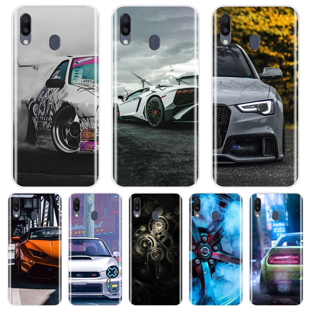 Задняя крышка для Samsung Galaxy M40 M30 M20 M10 силиконовый мягкий автомобильный чехол с