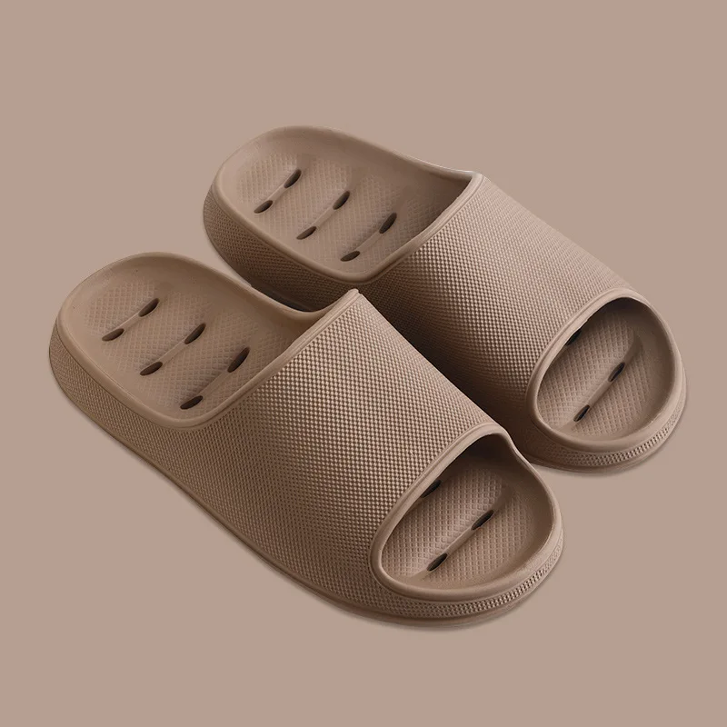 

Women Slippers Thick Soles Slide Sandals Beach Organizer High Heels Shower Fashion Soft Sole Men Ladies Summer Bathroom Shoes