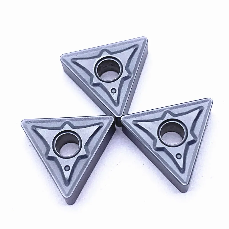 

TNMG160404 TNMG160408 NN LT10 100% Original CNC Blade Carbide Insert Lathe Cutter Tool TNMG Insert External Turning Tool 10pcs