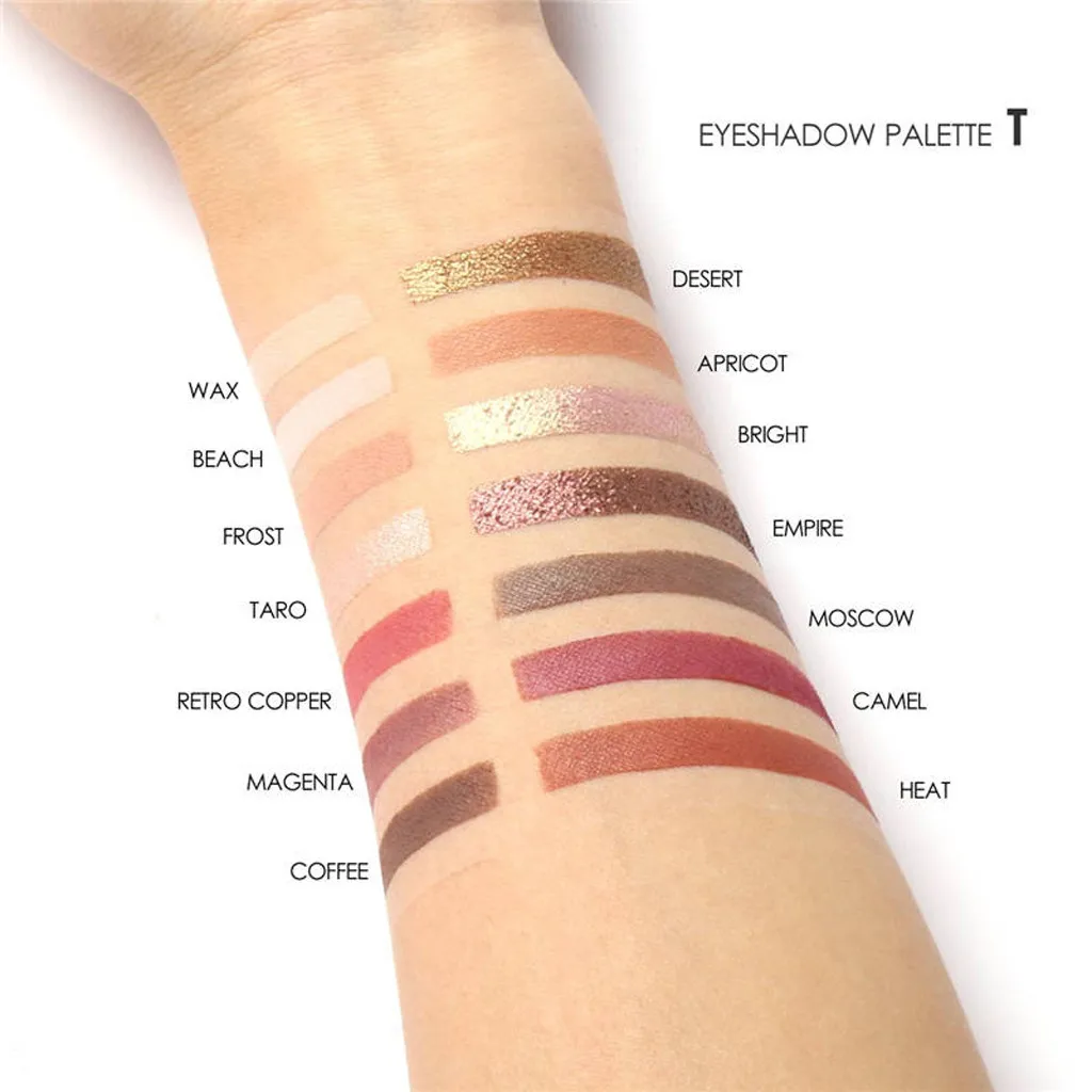 Focallure 14 цветов перламутровые цветные тени для век пудра палитра набор бровей век|